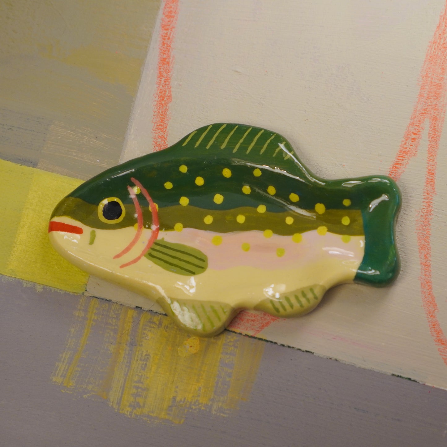 trout trinket dish A