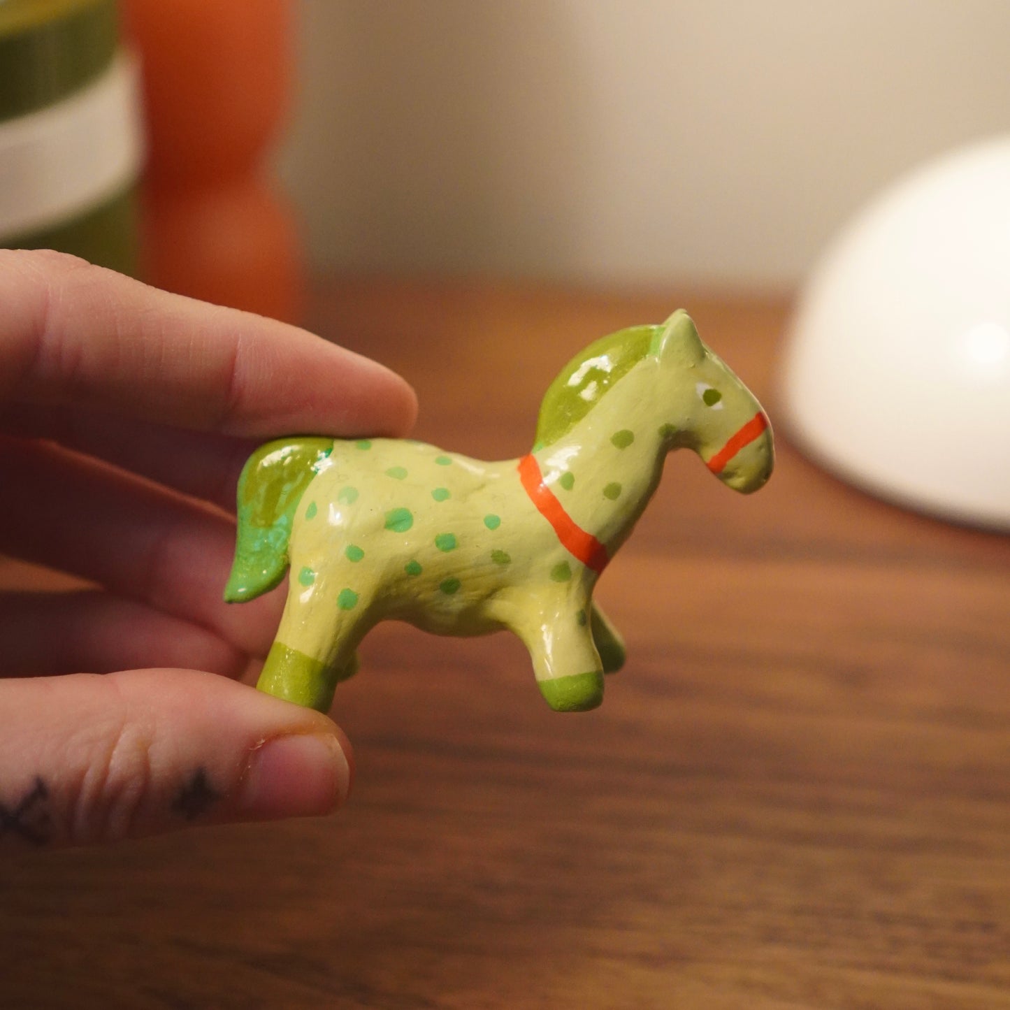 lucky appaloosa figurine