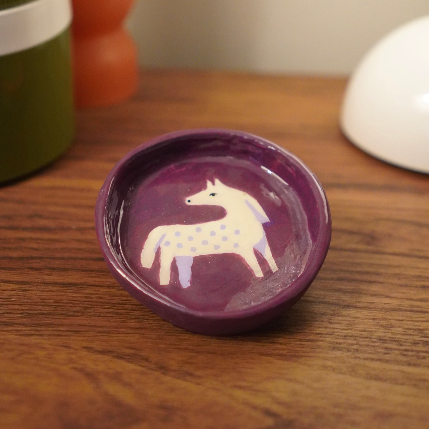 horsey trinket dish