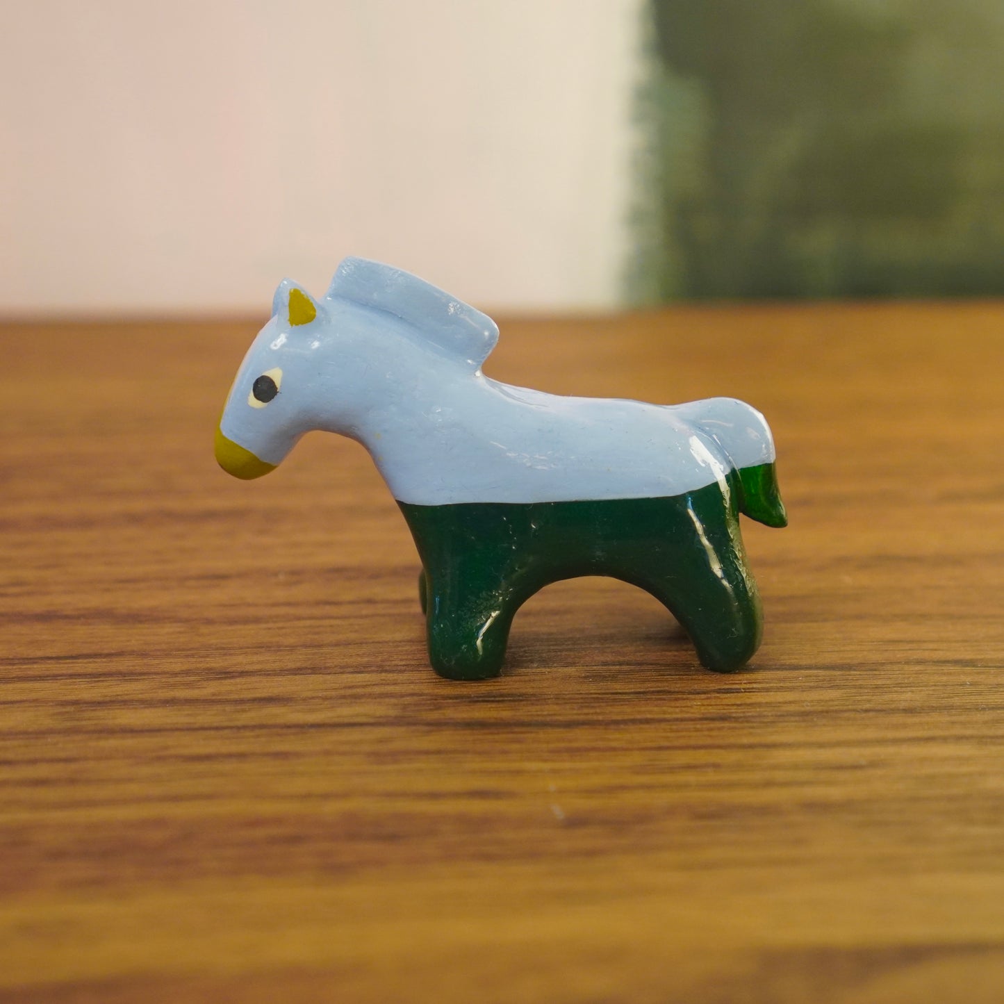 weird pants horse figurine
