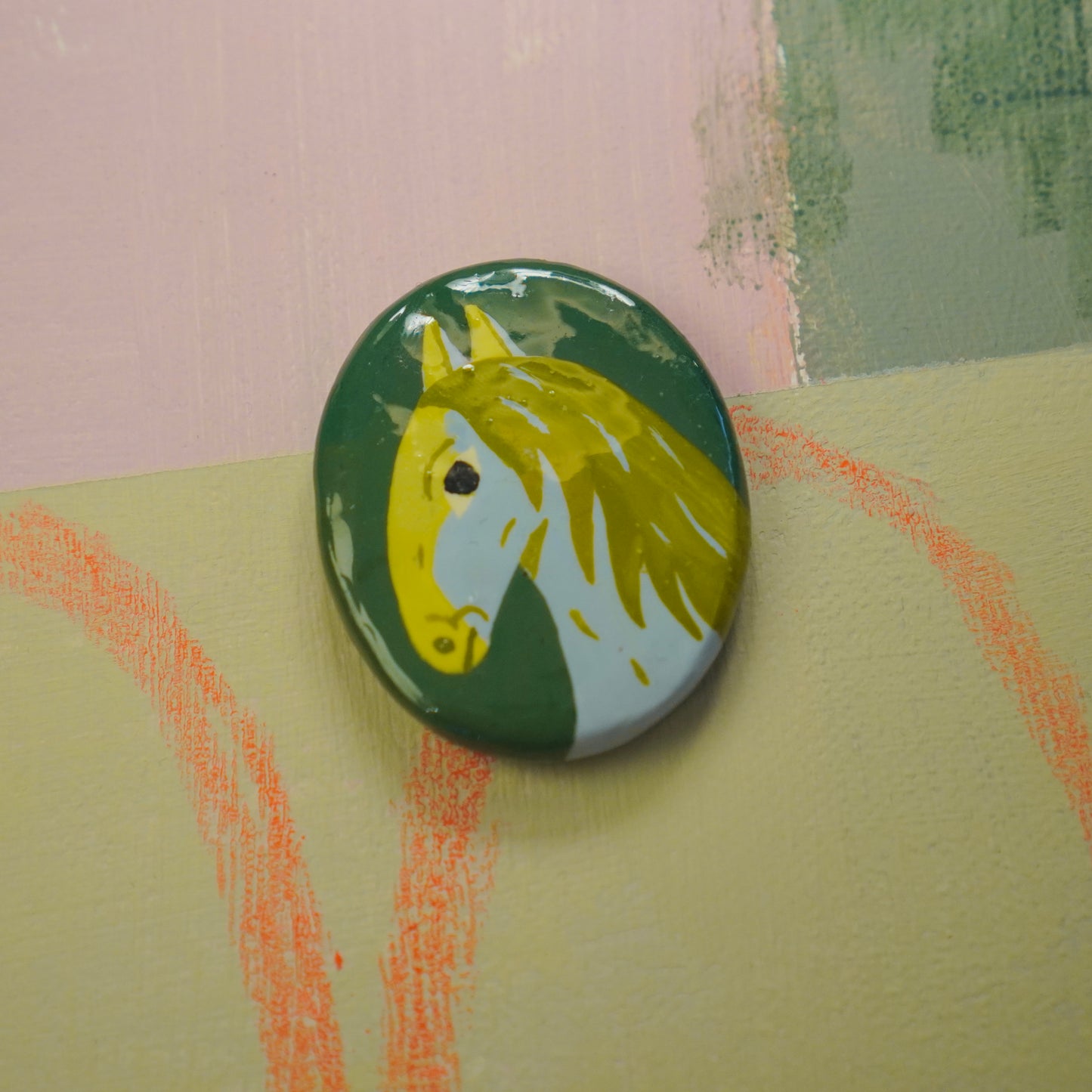 horse profile magnet