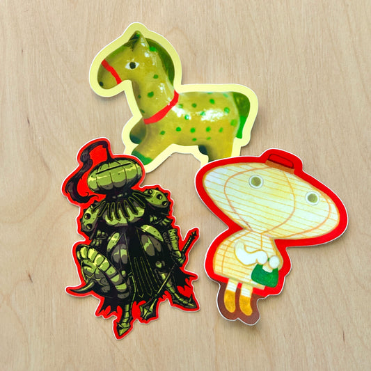 Red/Green Past Patron Sticker Pack