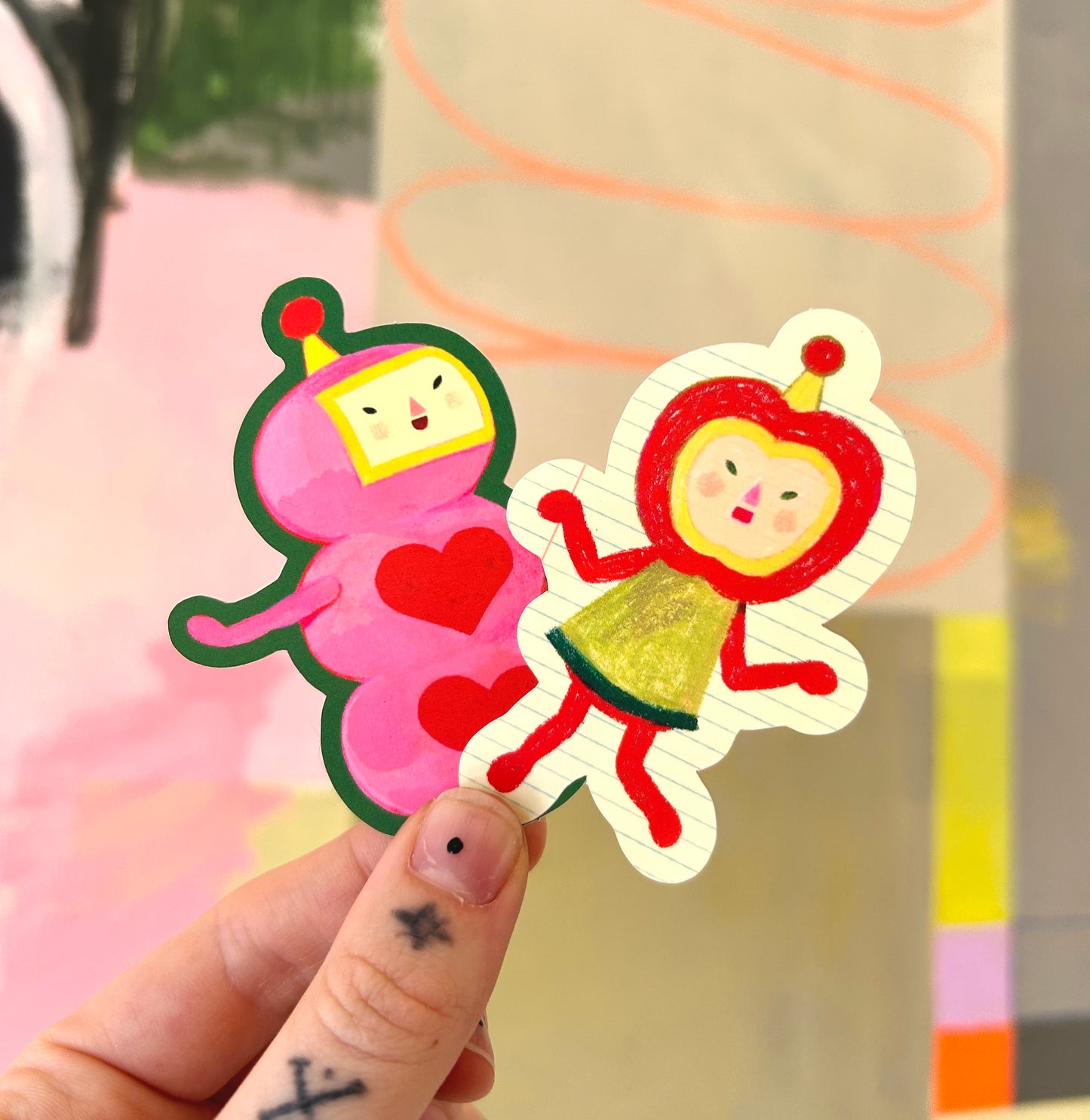 katamari 2-sticker pack